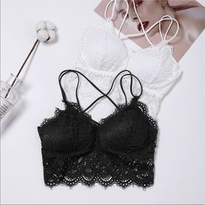NEW! Lace Camisole Lace Bralette